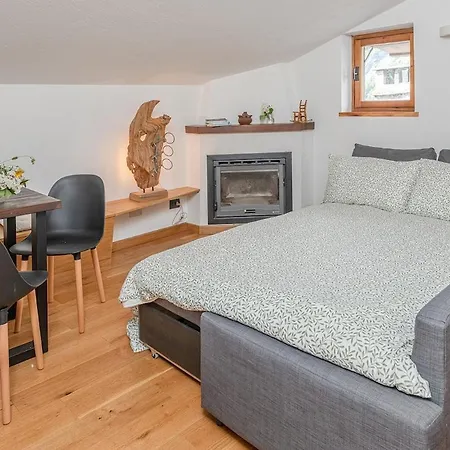 Nest-home In Front To Mont Blanc